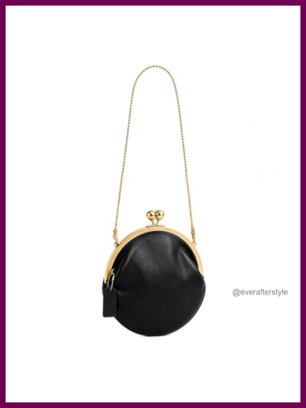 Kisslock Canvas Crossbody Bag Kiss Lock Clutch Evening Handbag